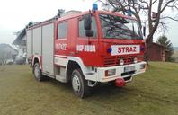 Miniaturka - Strażacy z sołectwa Huba mają nowy samochód pożarniczy